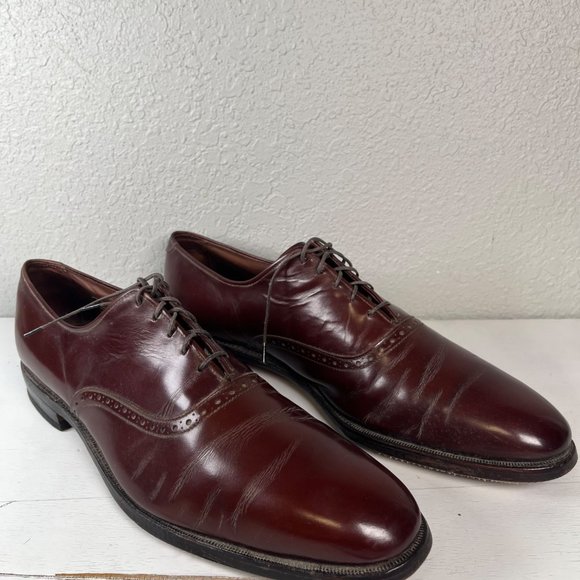 Allen Edmons Danbury made in USA men's shoes size 12 AA 12197 - Picture 1 of 9